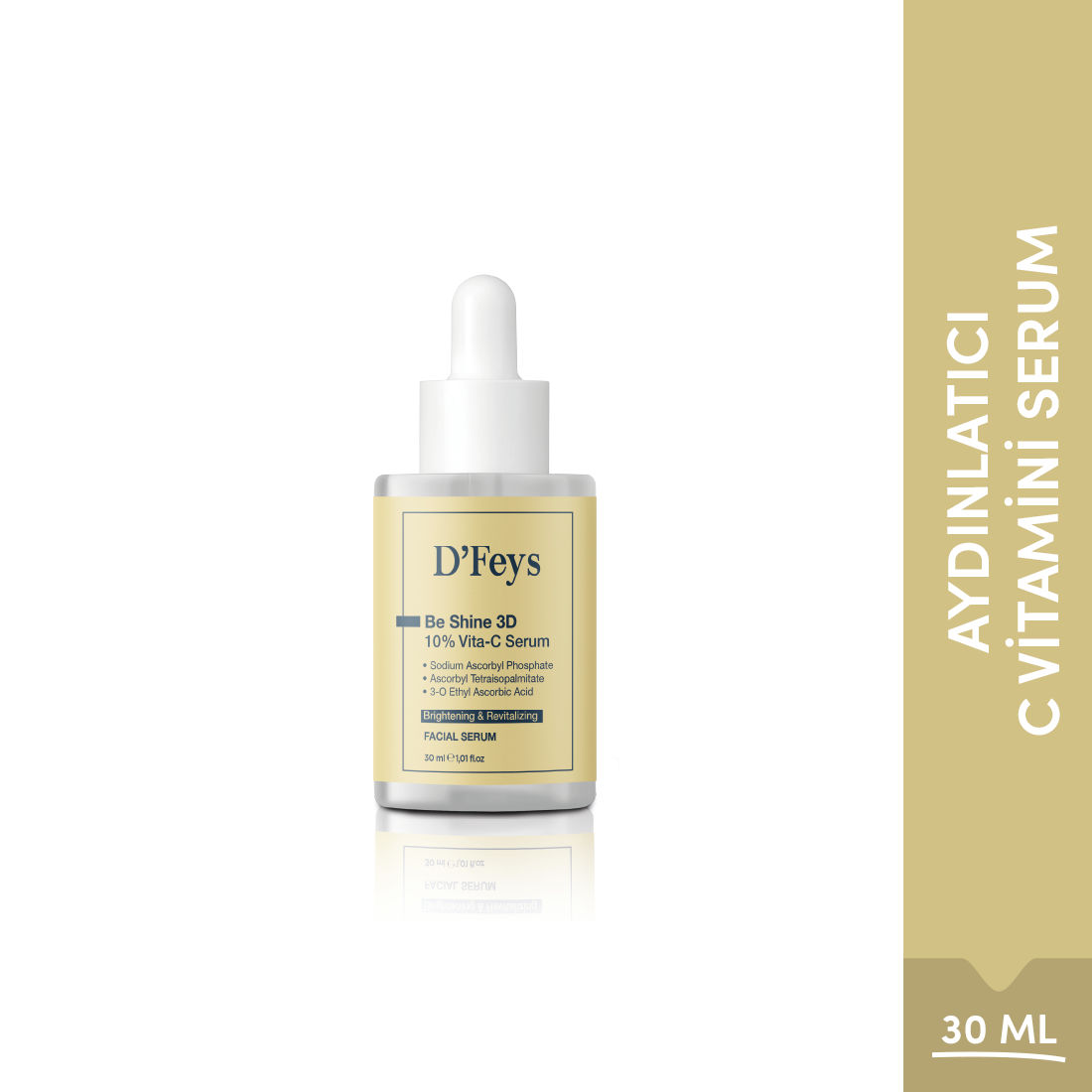 Aydınlatıcı ve Canlandırıcı Vitamin C Serum %10