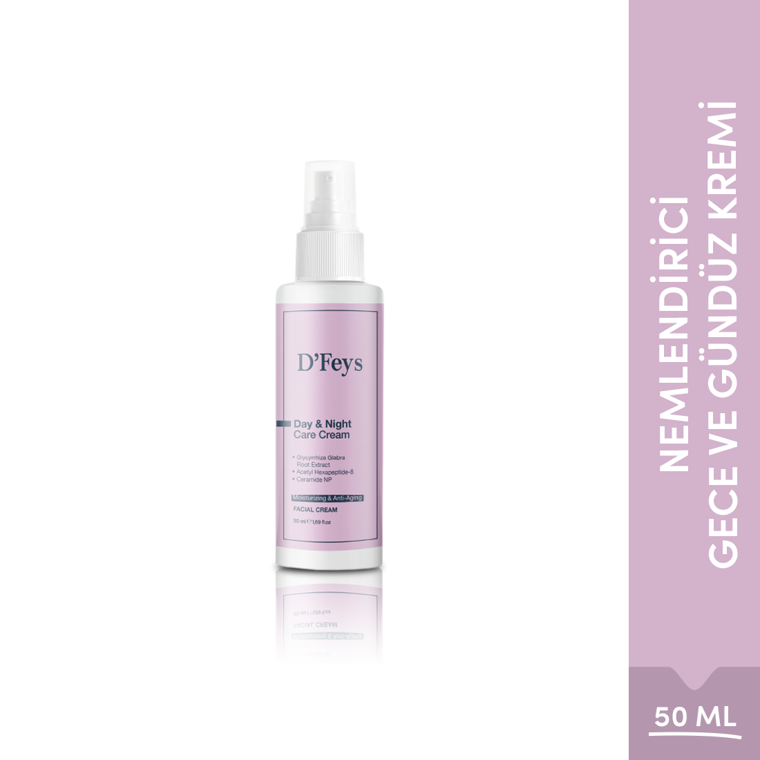 Nemlendirici ve Yaşlanma Karşıtı Gece ve Gündüz Kremi 50 ml